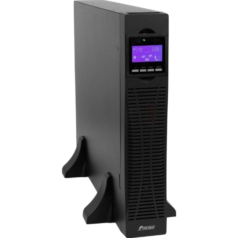 ИБП Powerman Online 1000 RT, LCD, 1000ВА/900Вт, 8 IEC C13, RJ11/RJ45,USB