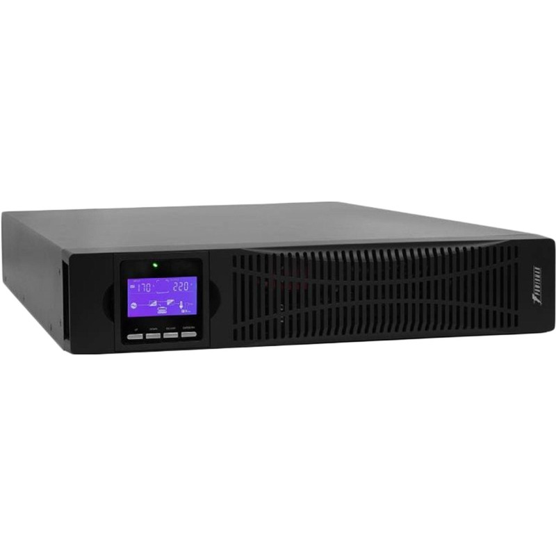 ИБП Powerman Online 1000 RT, LCD, 1000ВА/900Вт, 8 IEC C13, RJ11/RJ45,USB