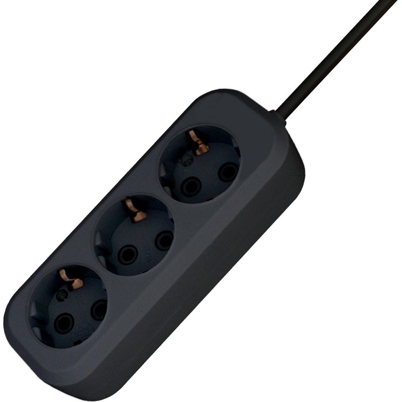 Удлинитель PROGIX US3GXB5 3р/5м черный, 3х0,75мм, 10А/2200Вт