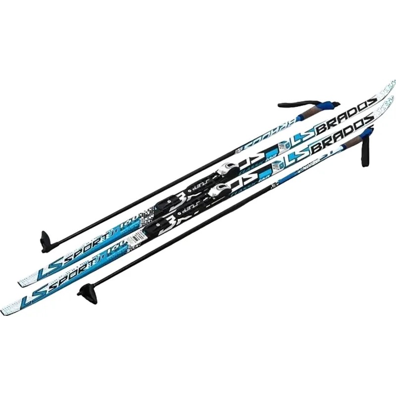 Лыжи Комплект NNN (крепление STC)200 WAX Brados LS Blue, 5075