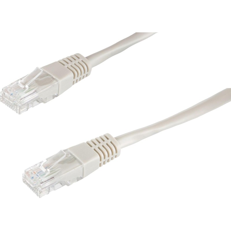 Патч-корд BigTech OPCC001 UTP CCA кат.5e/0.5м/литой/многожильн(серый)