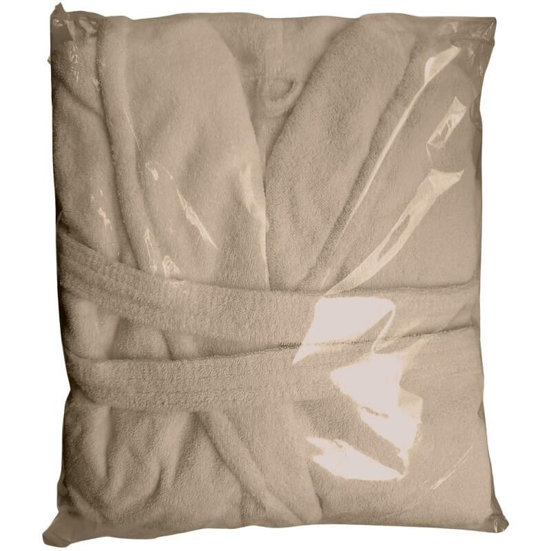 Халат Махровый Мужской  DELRAY Кимоно бежевый, L-XL,300 гр/м2