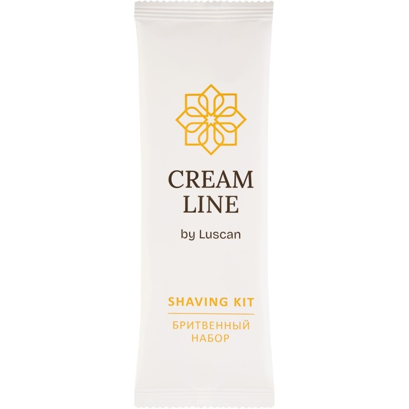 Набор бритвенный Luscan Cream Line флоупак,200шт