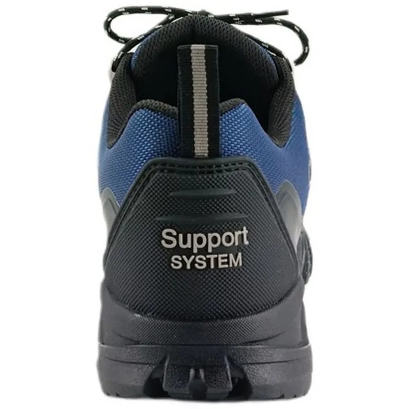 Полуботинки рабочие летние Скорпион Жук Кросс ПУ из ВО ткани Оксфорд/ТПУ с композитным подноском синие размер 40