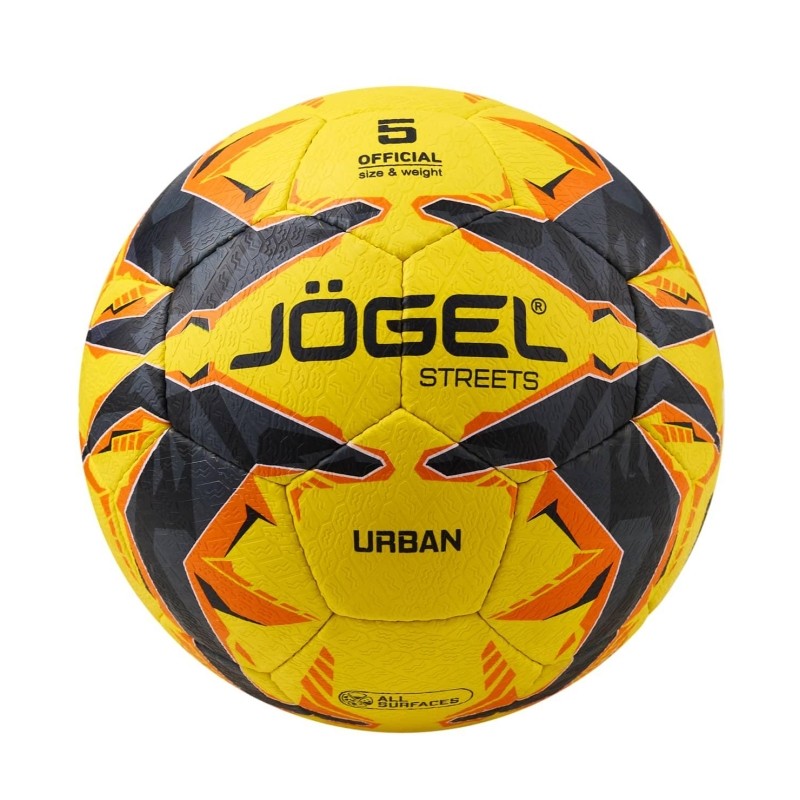 Мяч футбольный Jögel Urban №5, желтый (BC22) 1/40, УТ-00021508