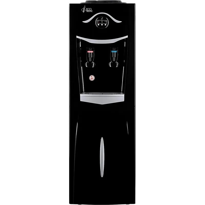 Кулер Ecotronic K21-LF Black-silver с холод, компрес охлаж, нажим &#039;кружкой