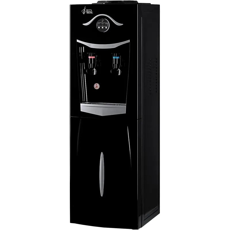 Кулер Ecotronic K21-LF Black-silver с холод, компрес охлаж, нажим &#039;кружкой