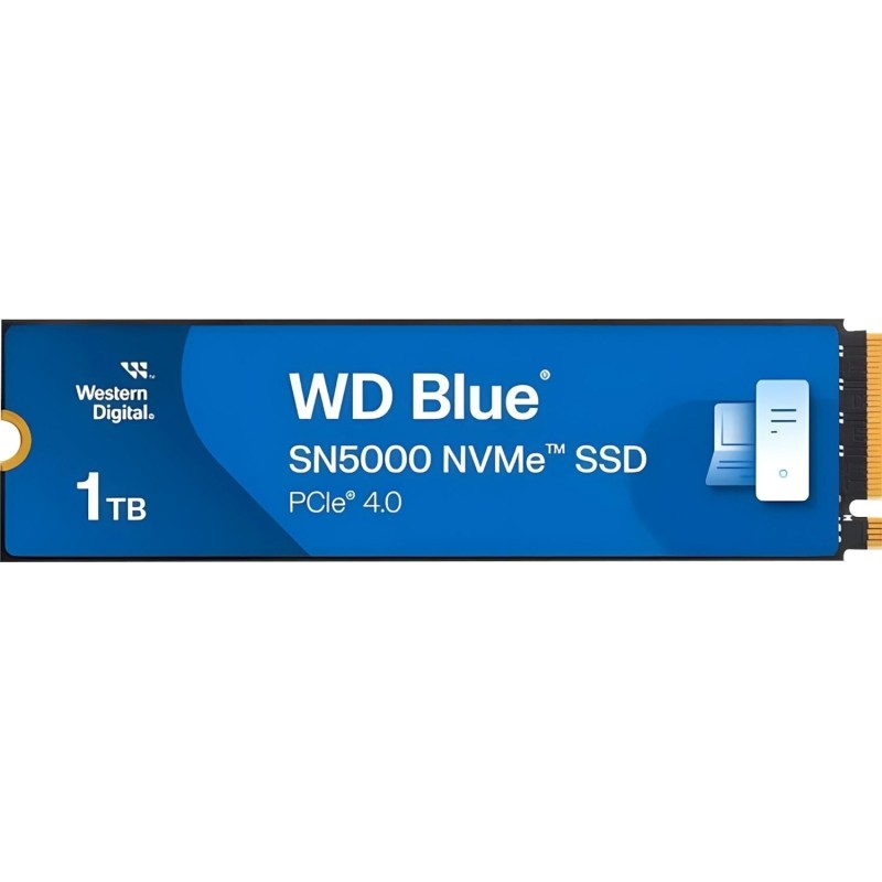 SSD накопитель WD Blue SN5000 1Tb M.2 PCIe 4.0(WDS100T4B0E)