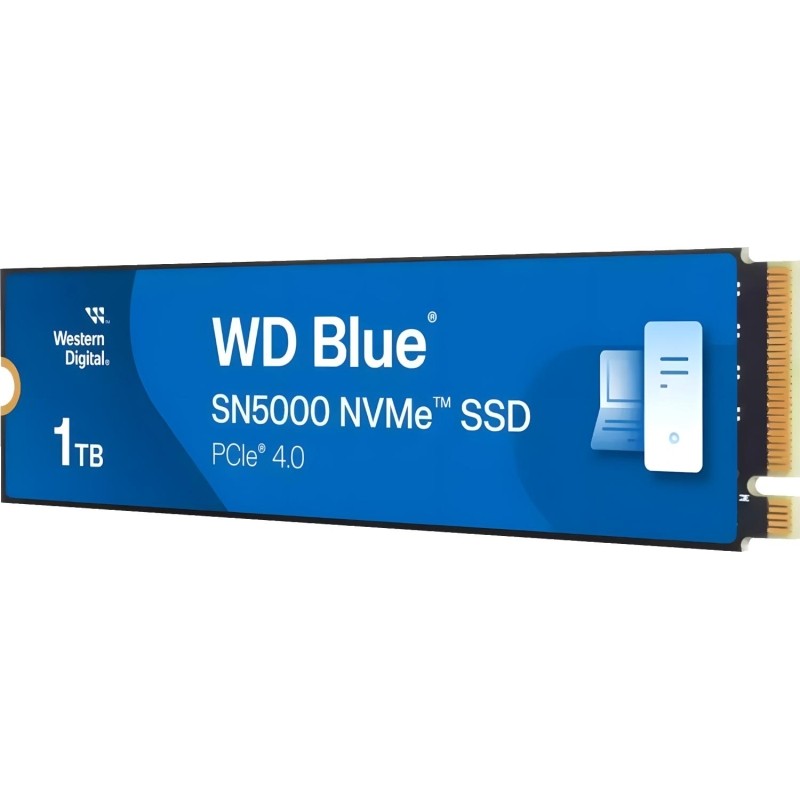 SSD накопитель WD Blue SN5000 1Tb M.2 PCIe 4.0(WDS100T4B0E)