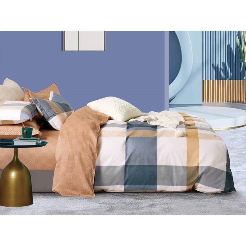 Постельное белье евро сат(н50х70-2 шт)(н70х70-2шт)Satin de Luxe31/0100-SK