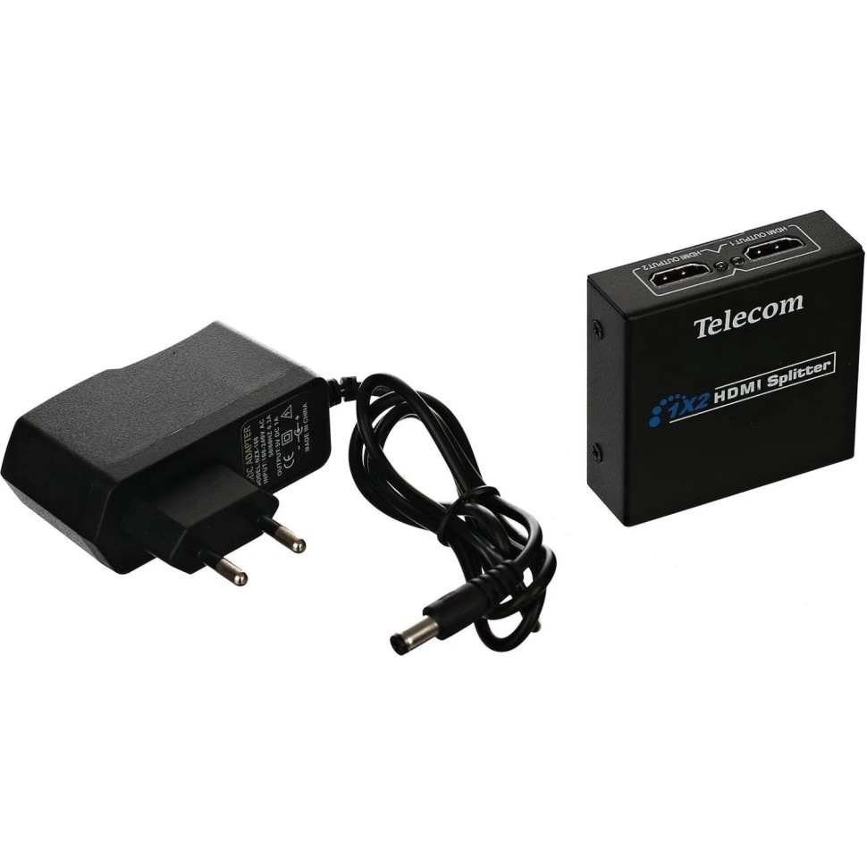Разветвитель HDMI 1=>2 , каскадируемый , 1.4v+3D Telecom <TTS5010 Разветвитель HDMI 1=>2 , каскадируемый , 1.4v+3D Telecom <TTS5010