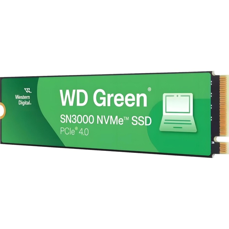 SSD накопитель WD Green SN3000 1Tb M.2 PCIe 4.0(WDS100T4G0E)