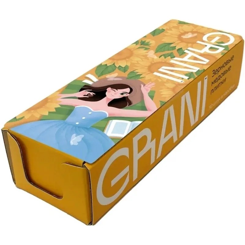 Зерновые плитки медовые GRANI 7гx30шт/уп 880706/880751