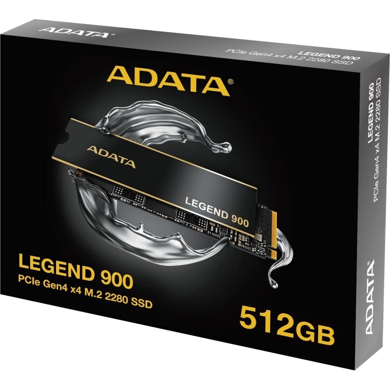 SSD накопитель ADATA LEGEND 900 512GB M.2 PCIe4.0x4(SLEG-900-512GCS)