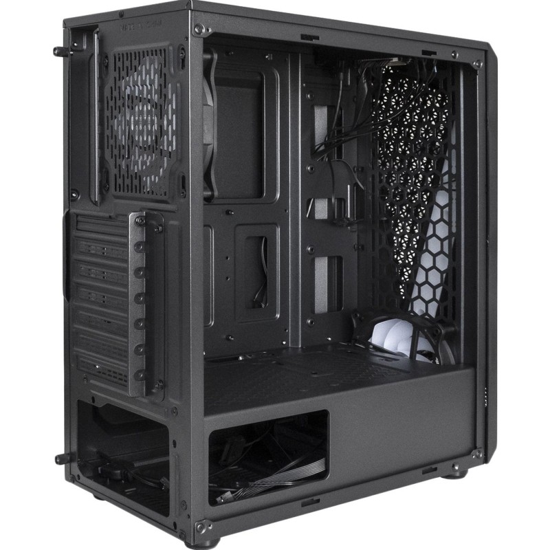 Корпус Miditower ExeGate EVO-8225 (ATX, без БП,RGB)(EX292858RUS)