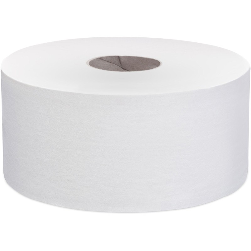 Бумага туалетная д/дисп Focus Eco Jumbo 1сл бел цел 450м 12рул/уп 5050785