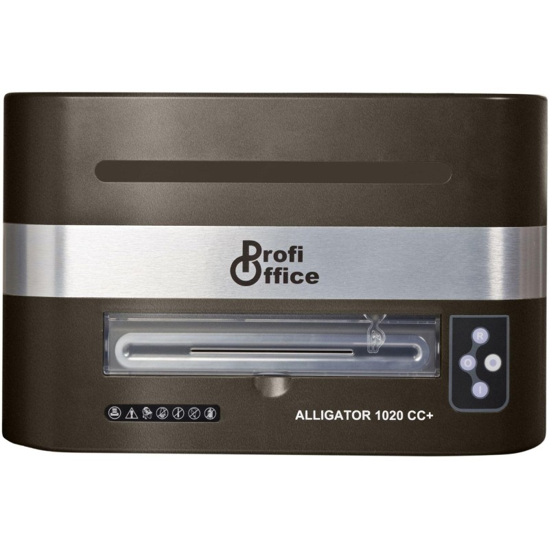 Шредер (уничтожитель) ProfiOffice Alligator 1020СС+,4ур.секр.23лист,34л