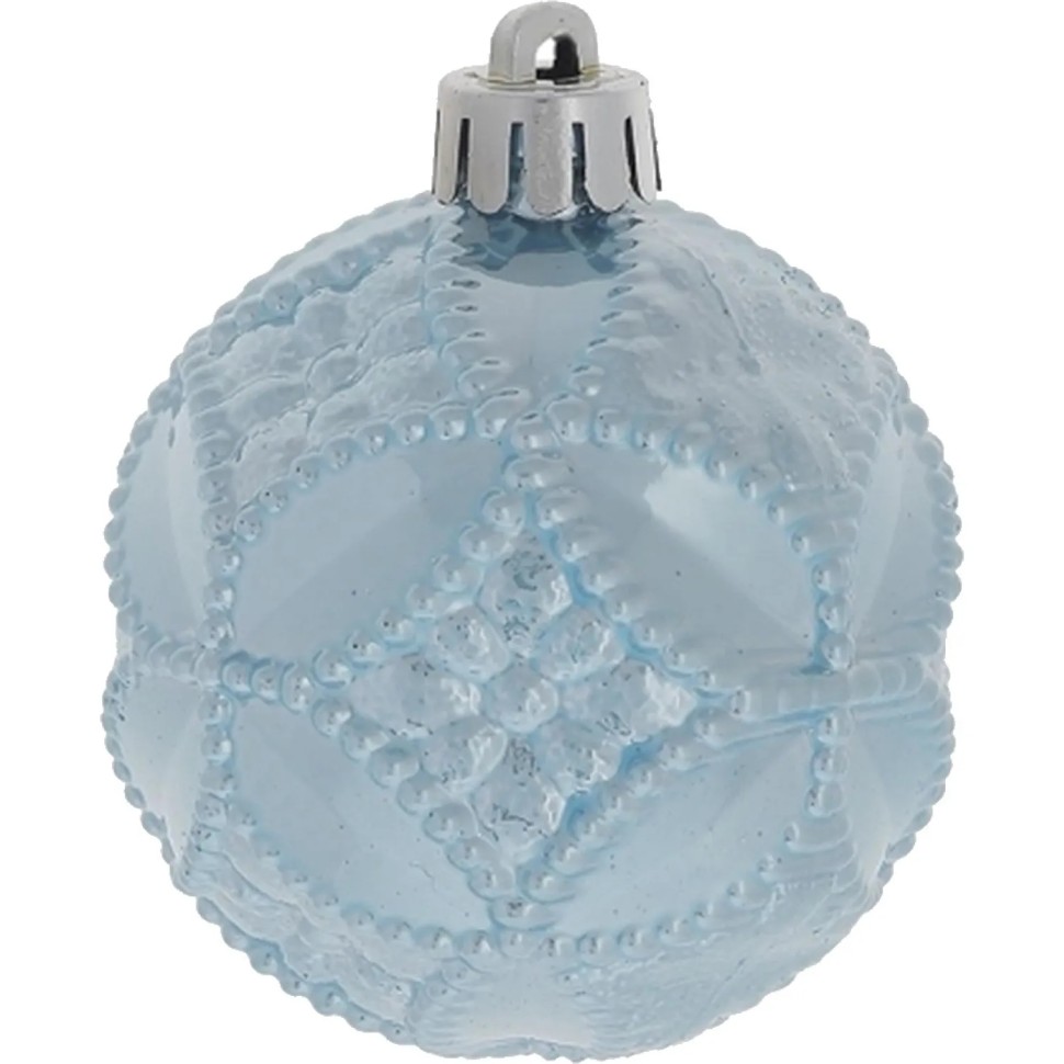 Набор шаров Украшение НГ сказка,D6см, L11,5 W6 H17см 6шт 722909