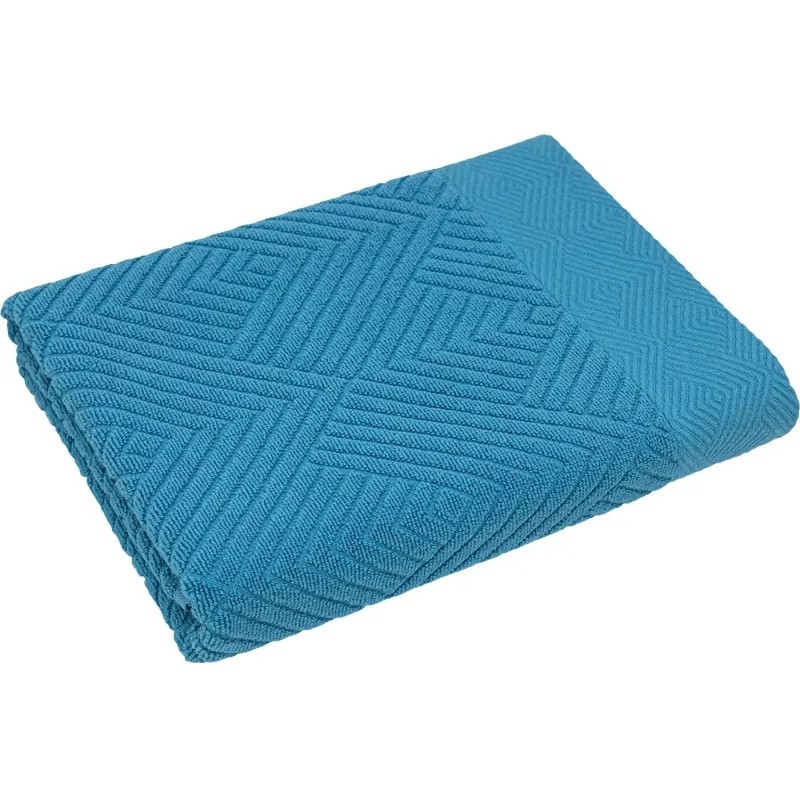 Полотенце махровое УЗБ Комфорт,M 50х 80,син160397