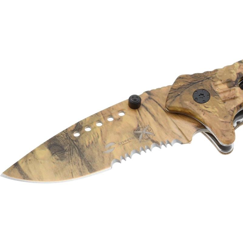 Нож складной Stinger, 95 мм, (песоч камуфляж),рукоять: алюм(песоч камуфляж)