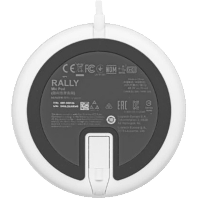Микрофон Logitech for Rally Conference Cam Mic Pod Off-White (952-000038)