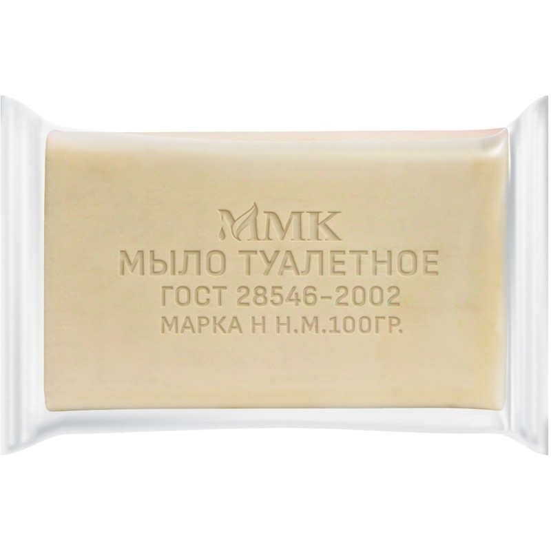 Мыло туалетное Нейтральное в прозрач. обертке флоупак 100гр. МКТУ2521
