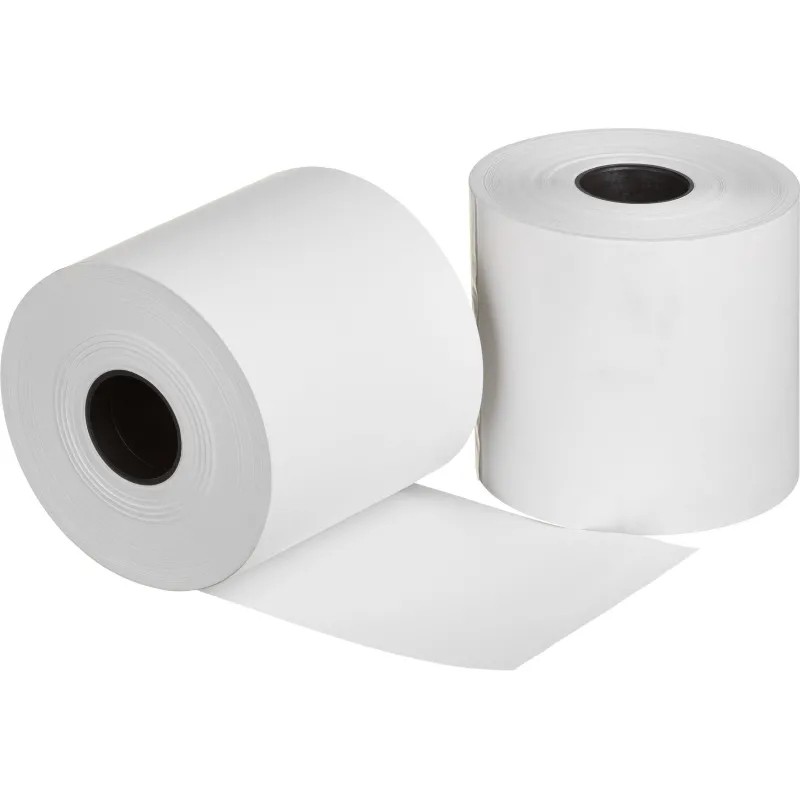 Ролики для касс 80 мм, 100 м вт. 26 44 г/м2 2 шт/уп (спайка)