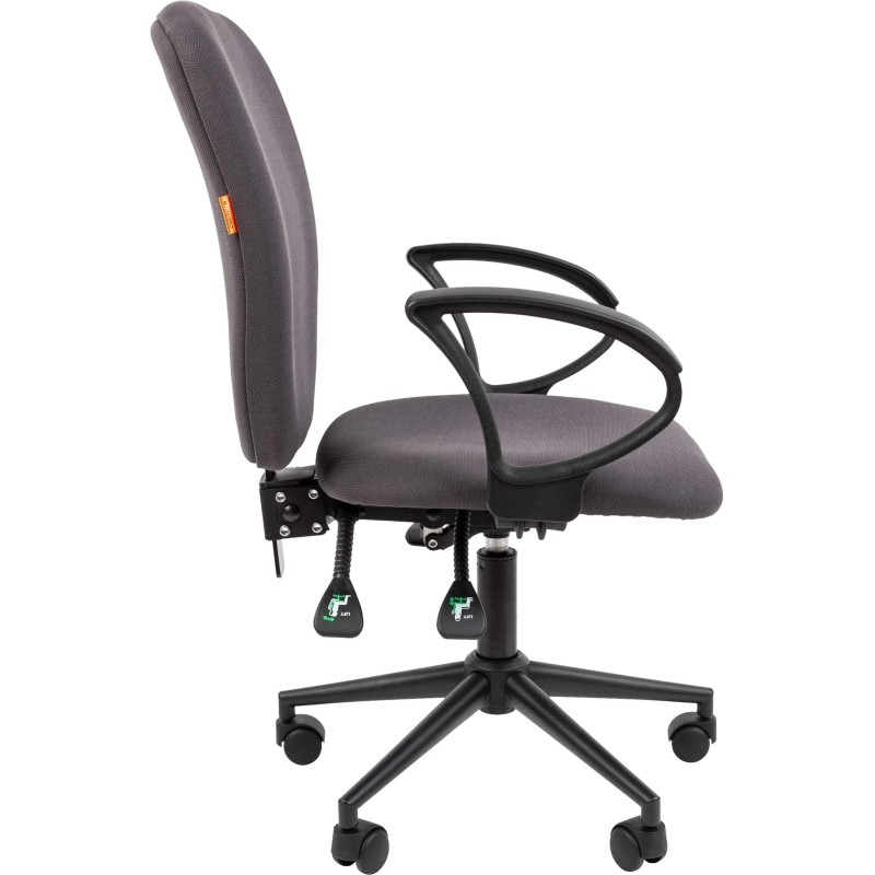 Кресло VT_Chairman 9801 ткань Т13 серый Black