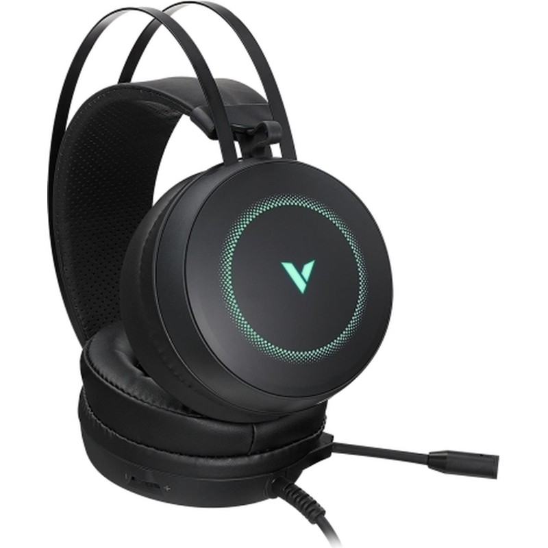 Гарнитура RAPOO проводная игровая  VH160 Virtual 7.1 - черный