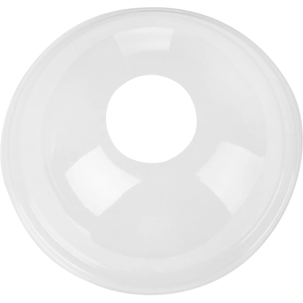 Крышка для стакана d95мм купольная c отверстием (ПЭТ) 1000шт/кор