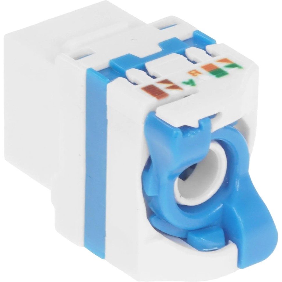 Модуль Keystone LANMASTER ToolLess LAN-TK45U6/180-WH Модуль Keystone LANMASTER ToolLess LAN-TK45U6/180-WH