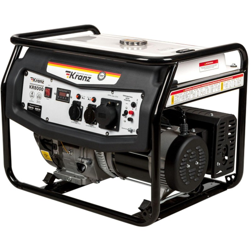 Генератор бензиновый KRANZ KR8000 8кВт (KR-16-1137)
