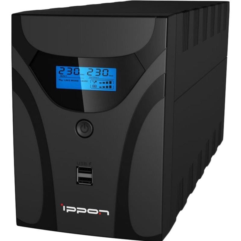 ИБП Ippon Smart Power Pro II Euro 2200 1200Вт 2200ВА черный 1029746