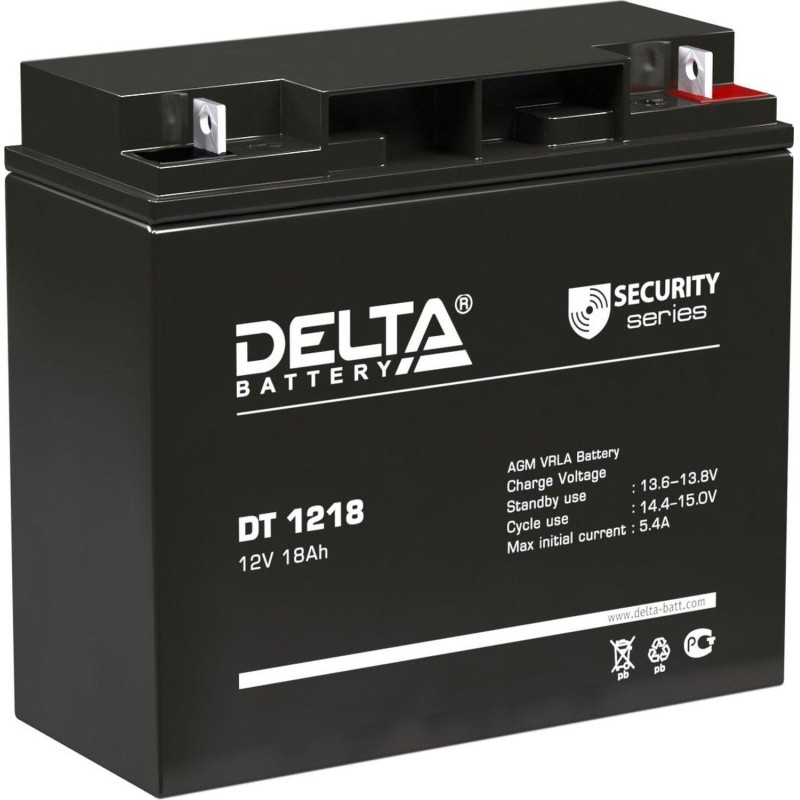 Батарея для ИБП Delta DT 1218  12/18 В/Ач 181х76х168