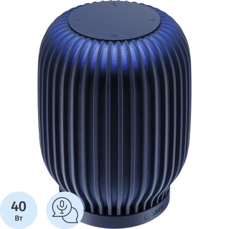 Умная колонка Sber SberBoom, синий (SBDV-00090B)