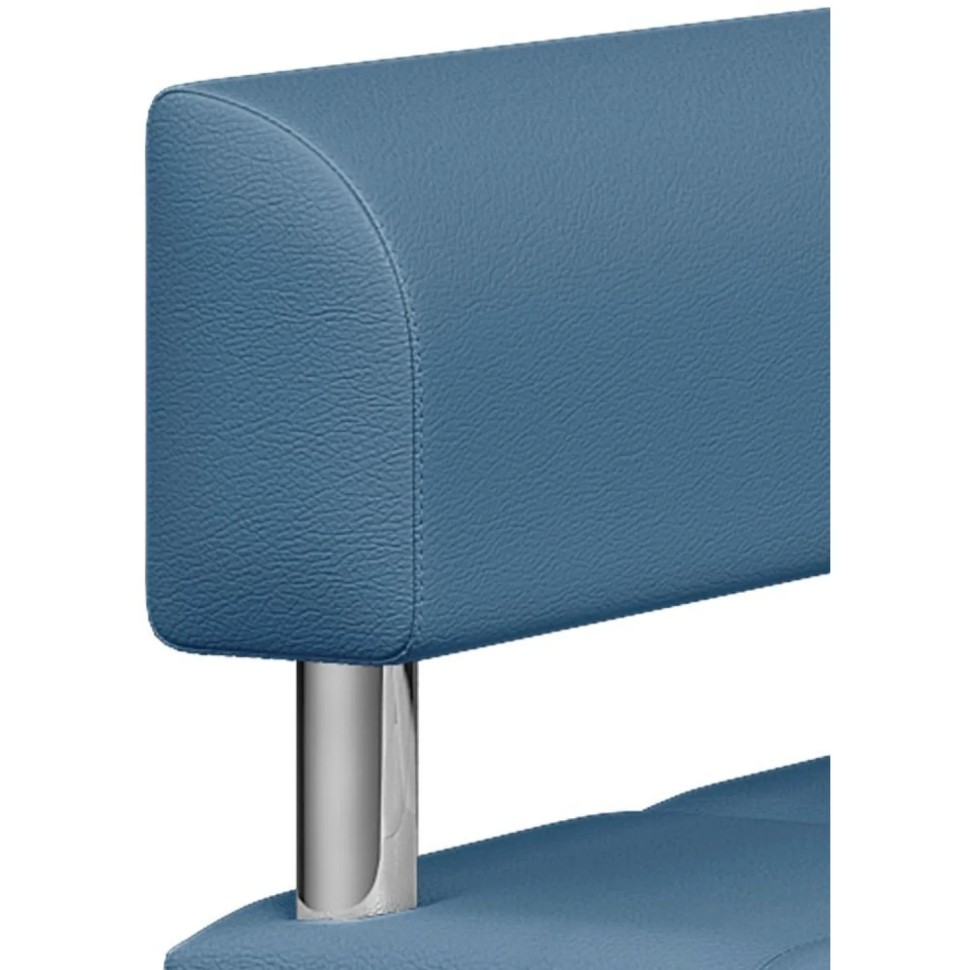 Диван MV_Юнит-Док (U2-2) 2-м, к/з голубой Or36/Ec3020