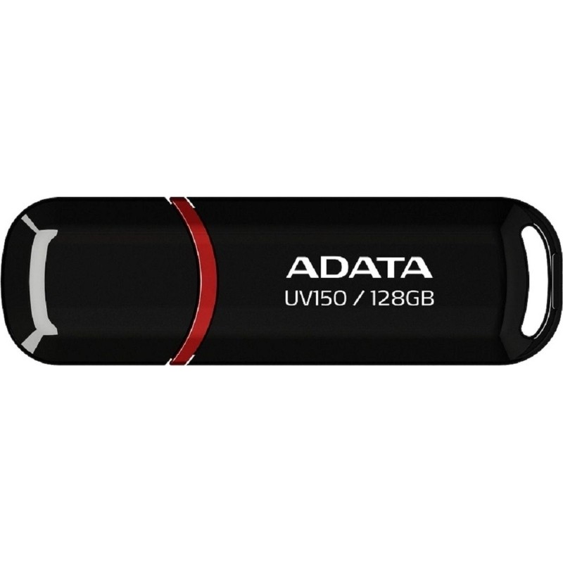 Флеш-память ADATA UV150 128Gb/USB 3.2/Черный (AUV150-128G-RBK)