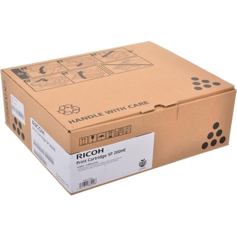 Картридж лазерный Ricoh SP 200HE (407262) чер. пов.емк. для SP 200/202/212
