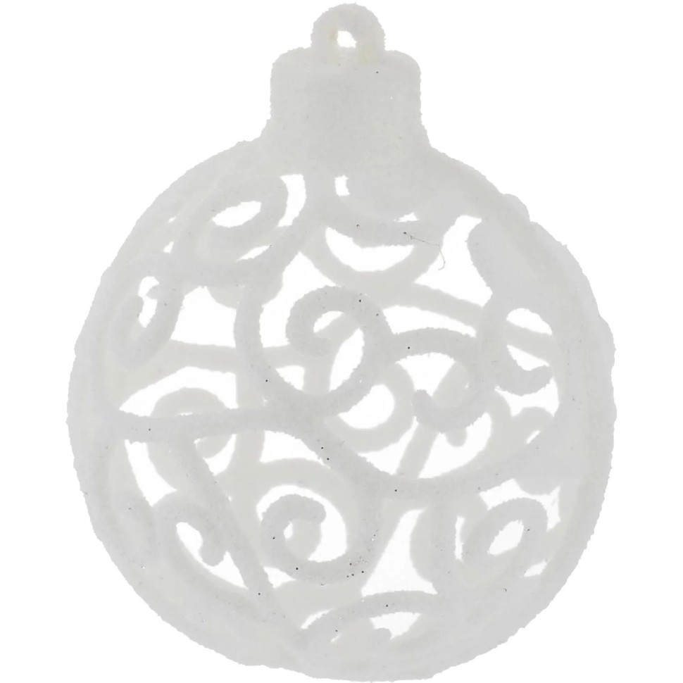 Набор шаров Украшение НГ сказка,D6см,L11,5 W6 H17см 6шт 722892