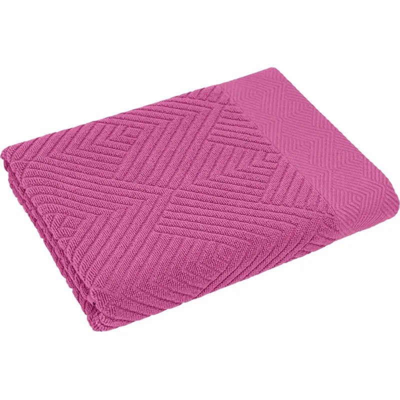 Полотенце махровое УЗБ Комфорт,L 70х130 роз,160399