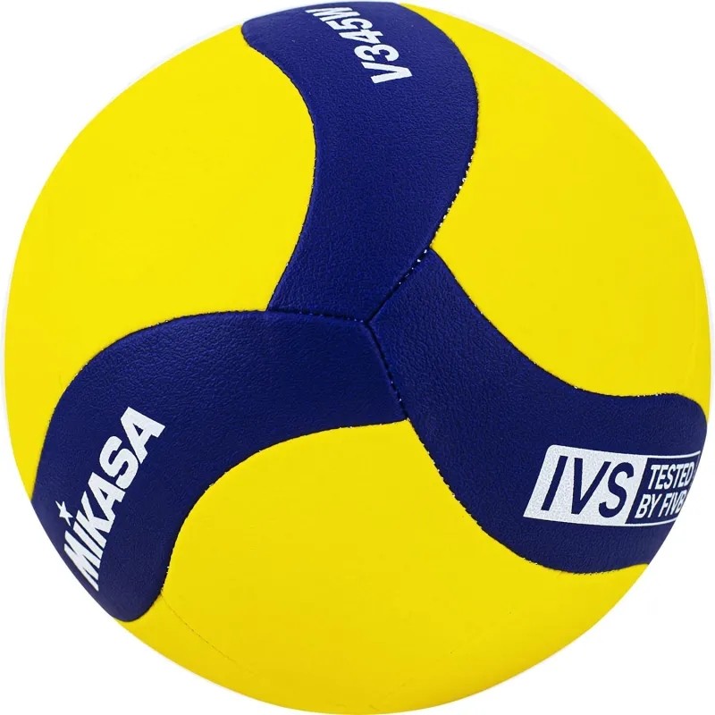 Мяч волейб. игровой. MIKASA V345W, р.5 FIVB желто-синий