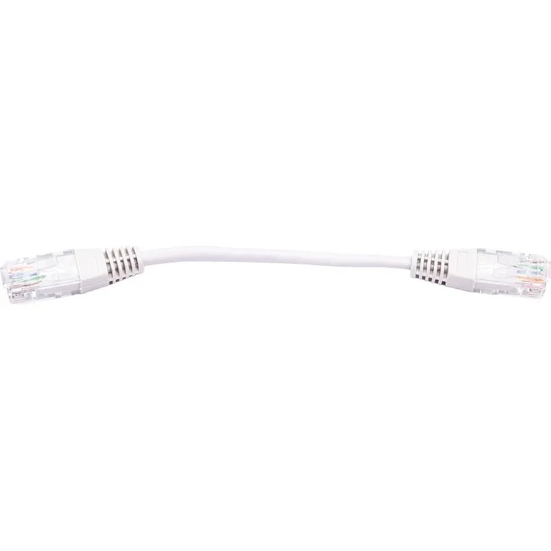 Патч-корд TWT TWT-45-45-0.15-GY UTP кат.5e, 0.15 м, серый