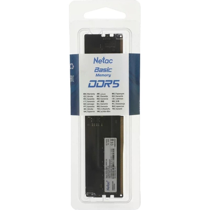Модуль памяти Netac DDR5 DIMM 16b 5600МГц (NTBSD5P56SP-16)