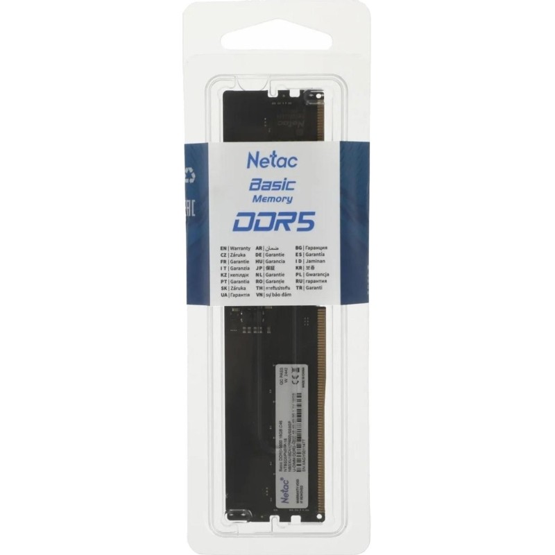 Модуль памяти Netac DDR5 DIMM 16b 5600МГц (NTBSD5P56SP-16)