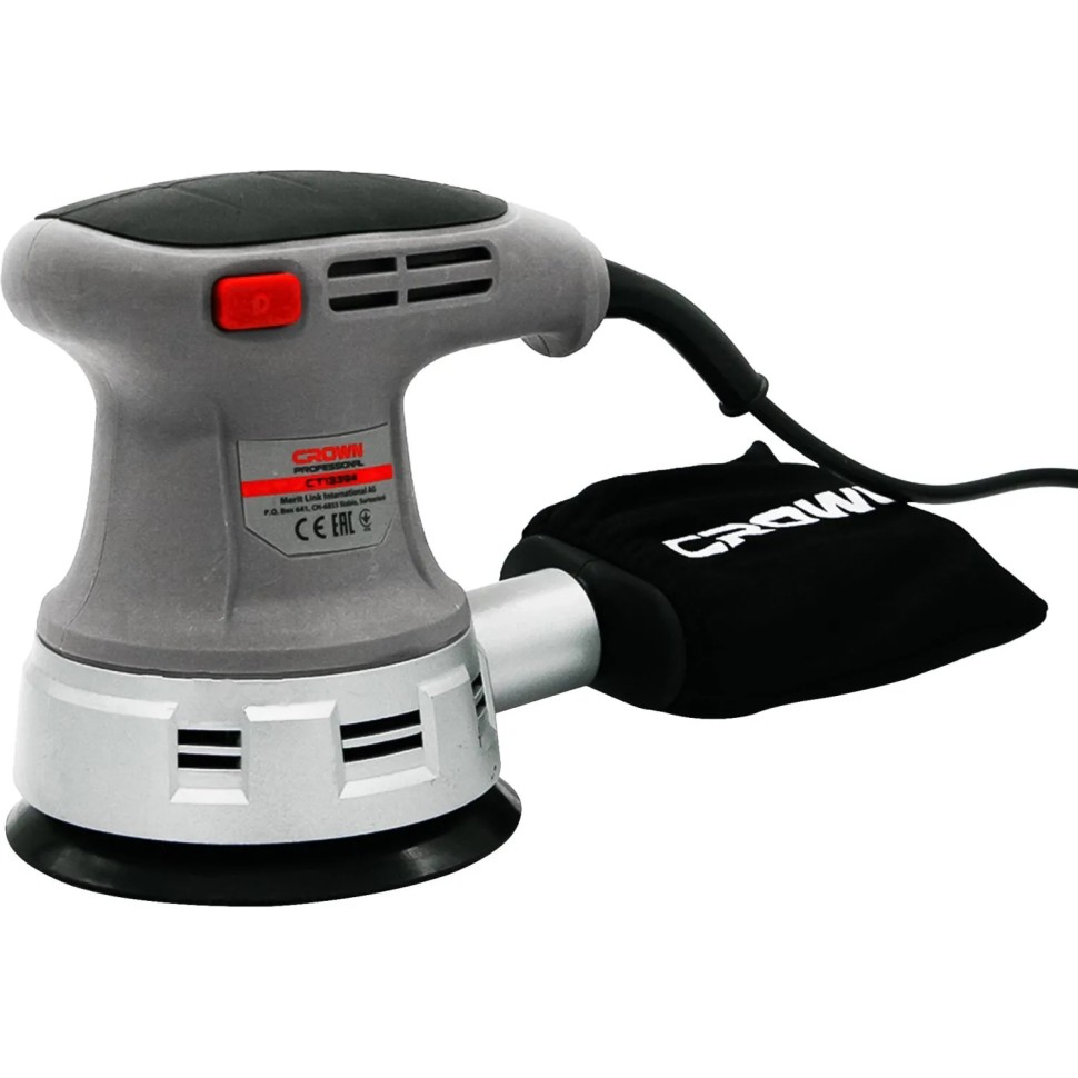 Шлифмашина эксцентриковая CROWN CT13394