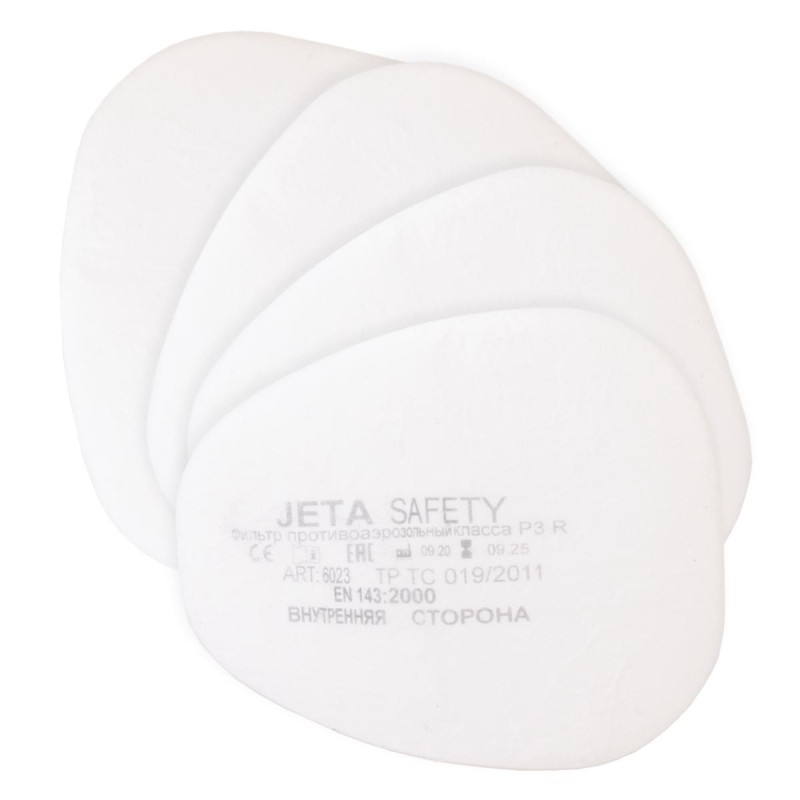 Фильтр противоаэрозольный Jeta Safety 6023-P3RD,  марка P3R D 4 шт/уп