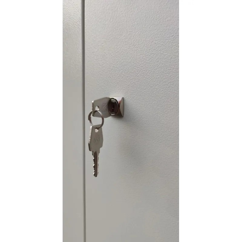 Шкаф металлический архивный МПИ-426(800) 1880х800х350 4 полки замок RAL7035