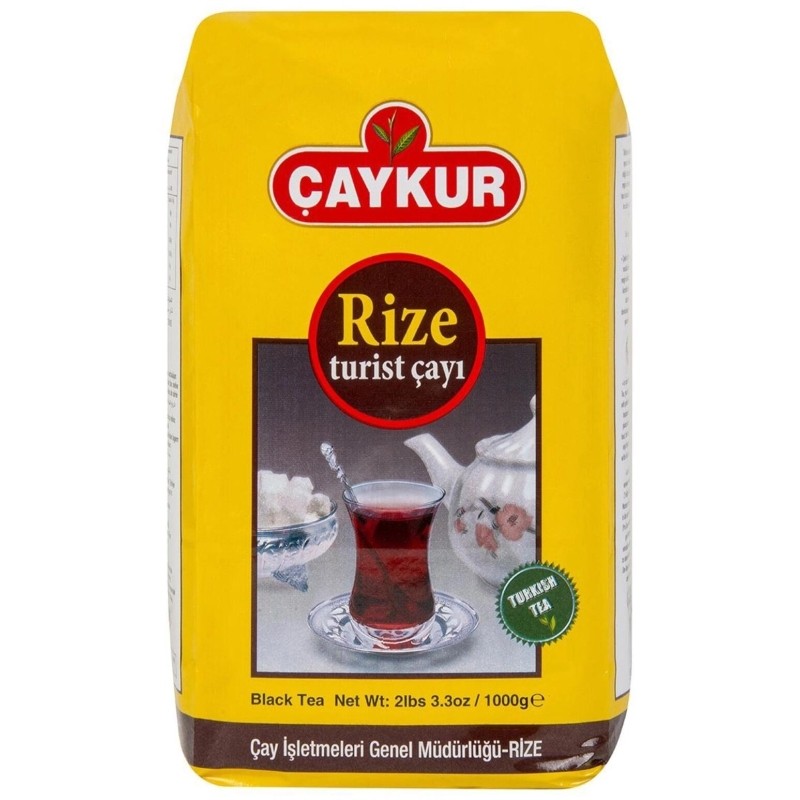 Чай листовой Caykur Rize Turist турецкий черный 1кг