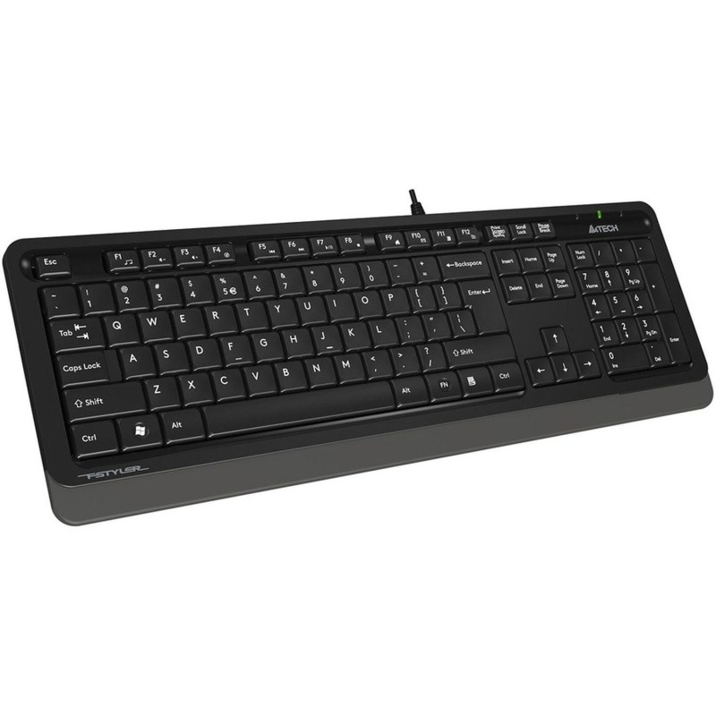 Клавиатура A4Tech Fstyler FK10 черный/серый USB (1147518)