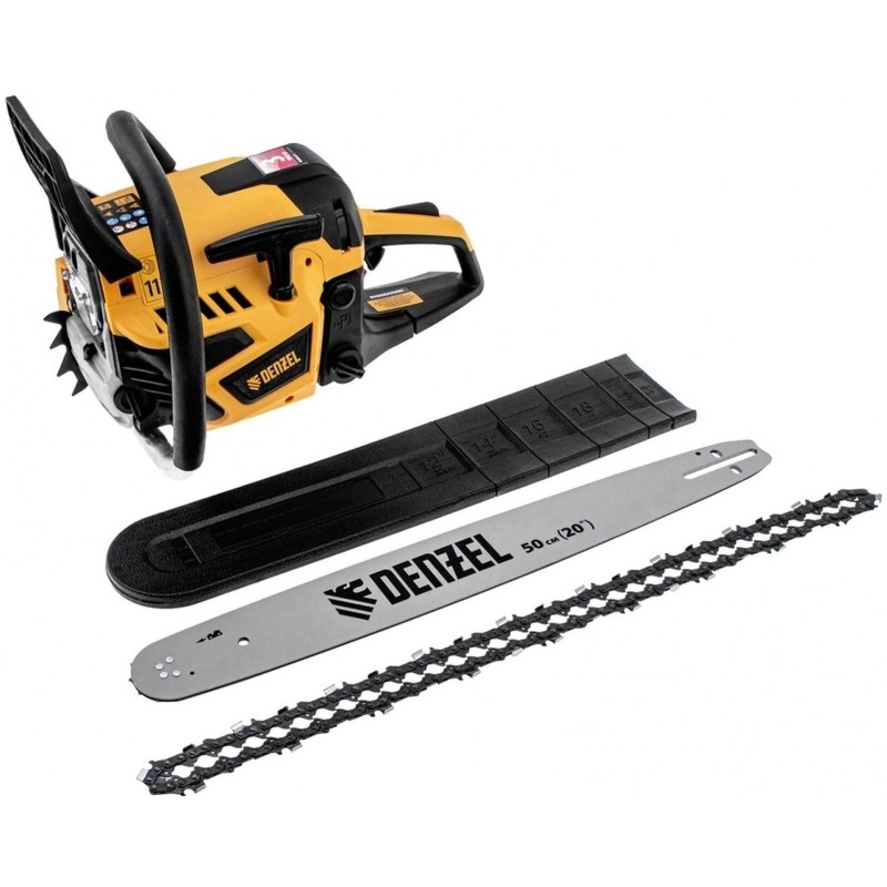 Пила цепная бензиновая DENZEL DS-5820 шина 50 см 58 см3 (95238)